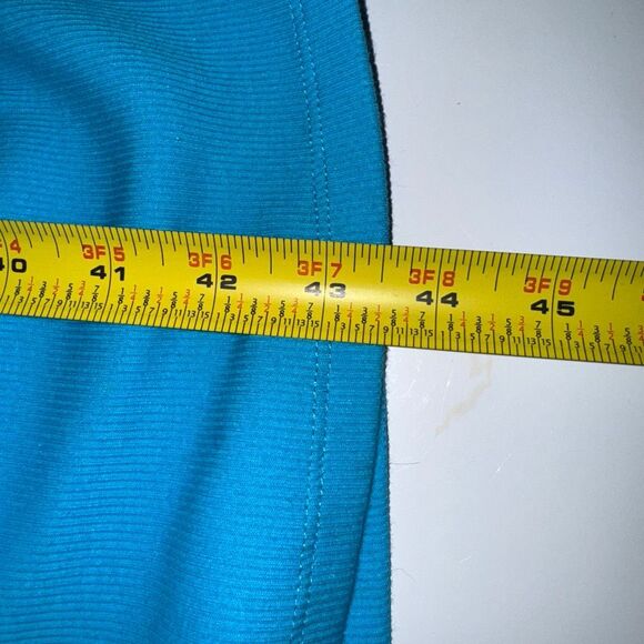 A New Day Bright Blue Ribbed Midi Dress | Medium | New with Tags - Picture 11 of 11